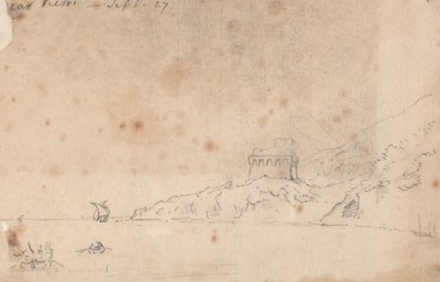 In der Nähe von Vietri, 27. September von John Robert Cozens